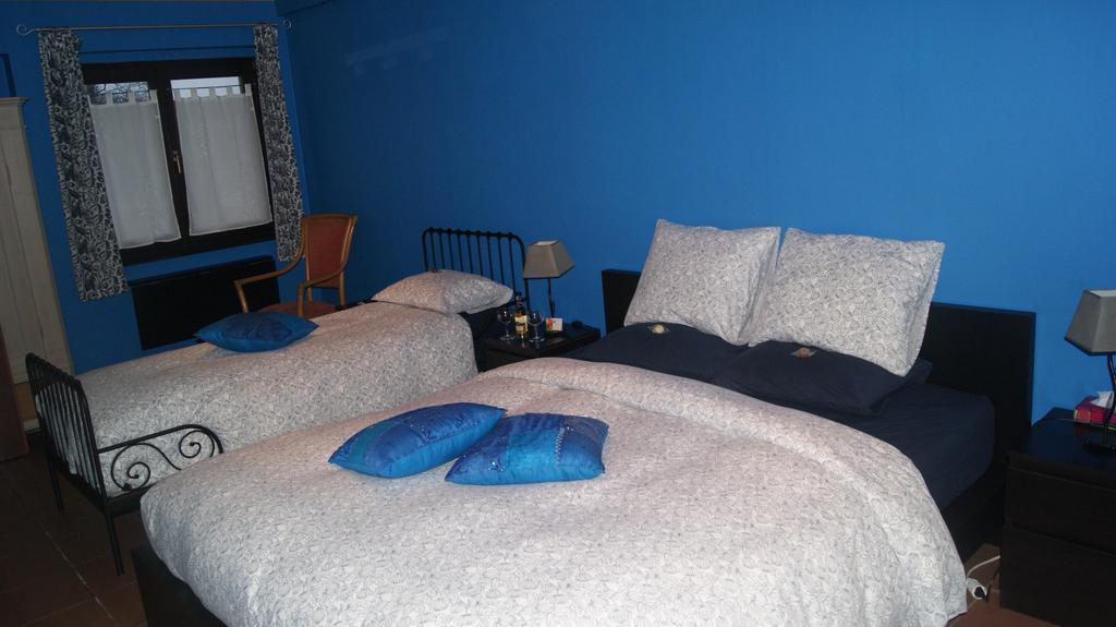 Bed and Breakfast Fleurs-Sauvages Hebronval Zimmer foto